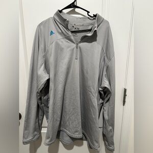 Adidas Light Gray ClimaWarm Pullover
